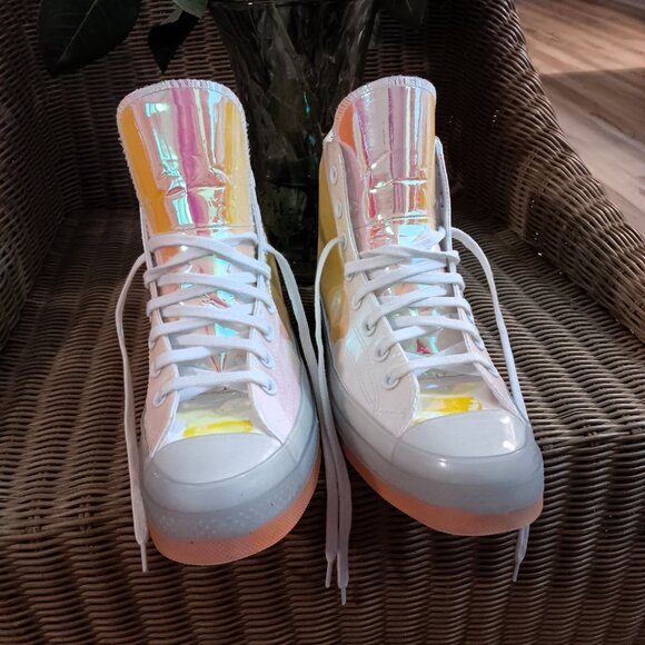 UNISEX Converse Chuck 70 High Hi-Vis Iridescent - Picture 7 of 10